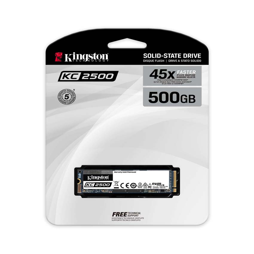 Mua ổ cứng SSD 500GB Kingston chính hãng, giá cực tốt!
