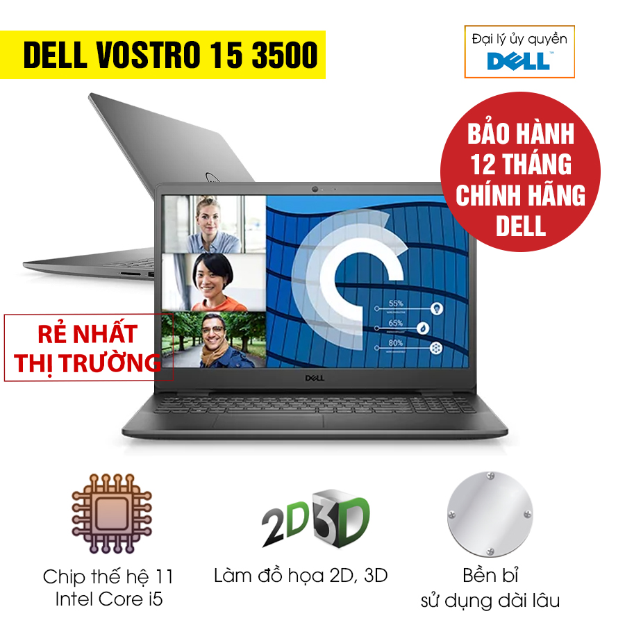 Giá máy laptop Dell Core i5 tốt nhất 2022