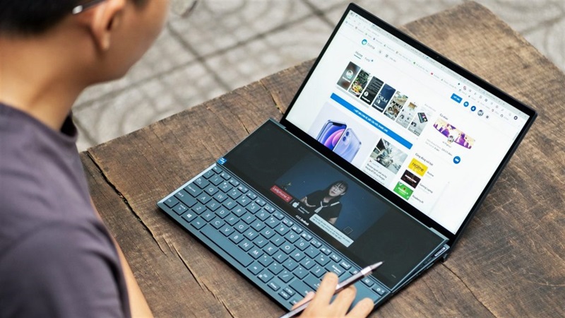 Asus Zenbook Dou  - Laptop 2 màn hình hỗ trợ tối ưu cho công việc sáng tạo