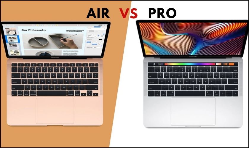 Phân biệt MacBook Air Pro trong 1 nốt nhạc - Đừng để mua nhầm!