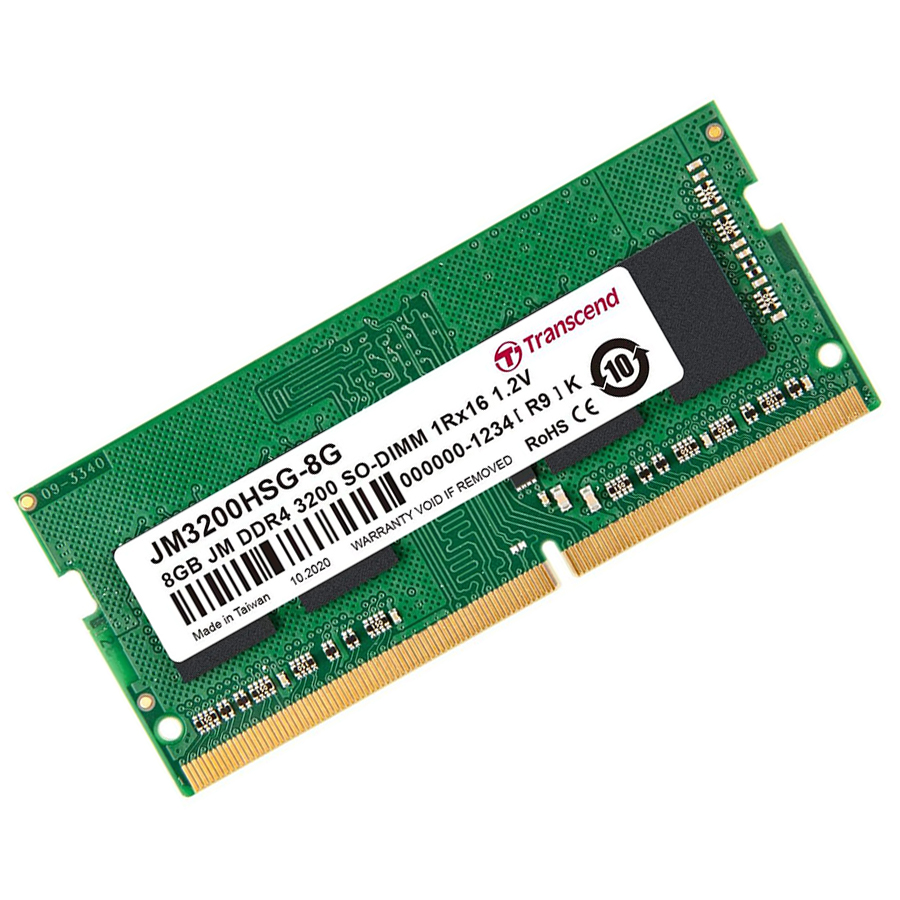RAM Laptop Transcend JM3200HSG-8G DDR4 bus 3200MHz - 8GB - Hàng chính hãng0