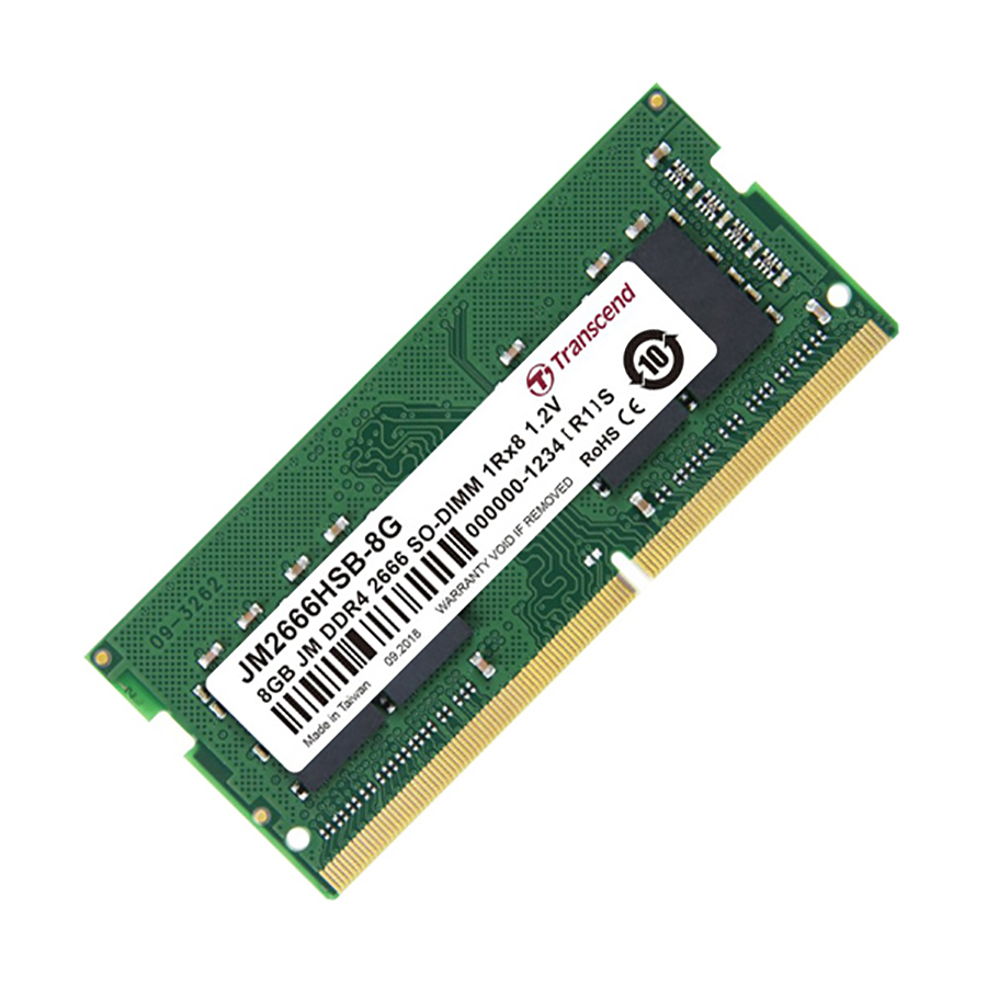 RAM Laptop Transcend JM2666HSG-8G DDR4 bus 2666MHz - 8GB - Hàng chính hãng1
