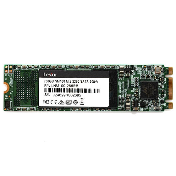 Ổ cứng SSD 256GB M.2 2280 Sata Lexar NM100 - Hàng Chính Hãng1
