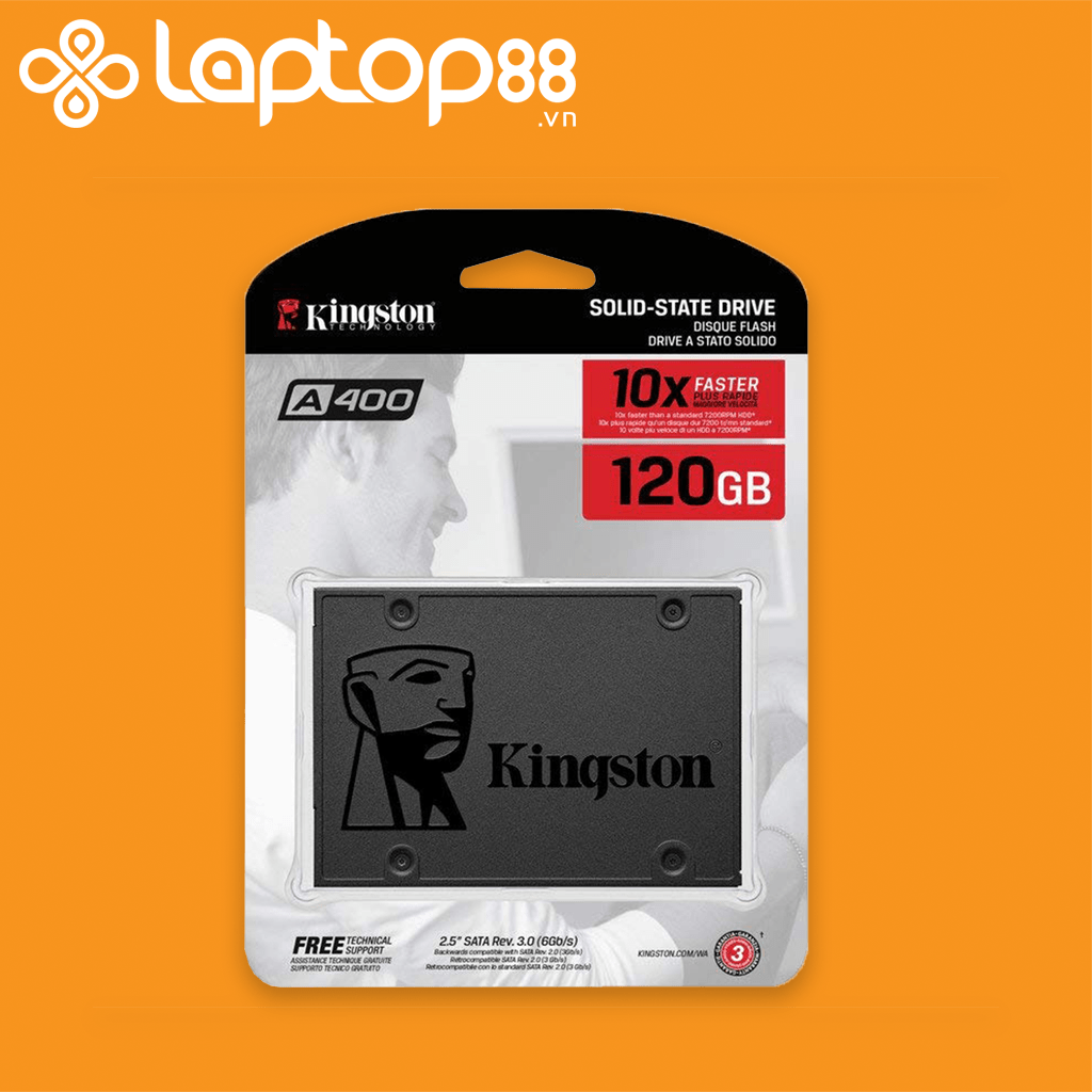 Ổ cứng SSD 120GB 2.5 Inch Kingston A400 / SA400 - Hàng Chính Hãng2