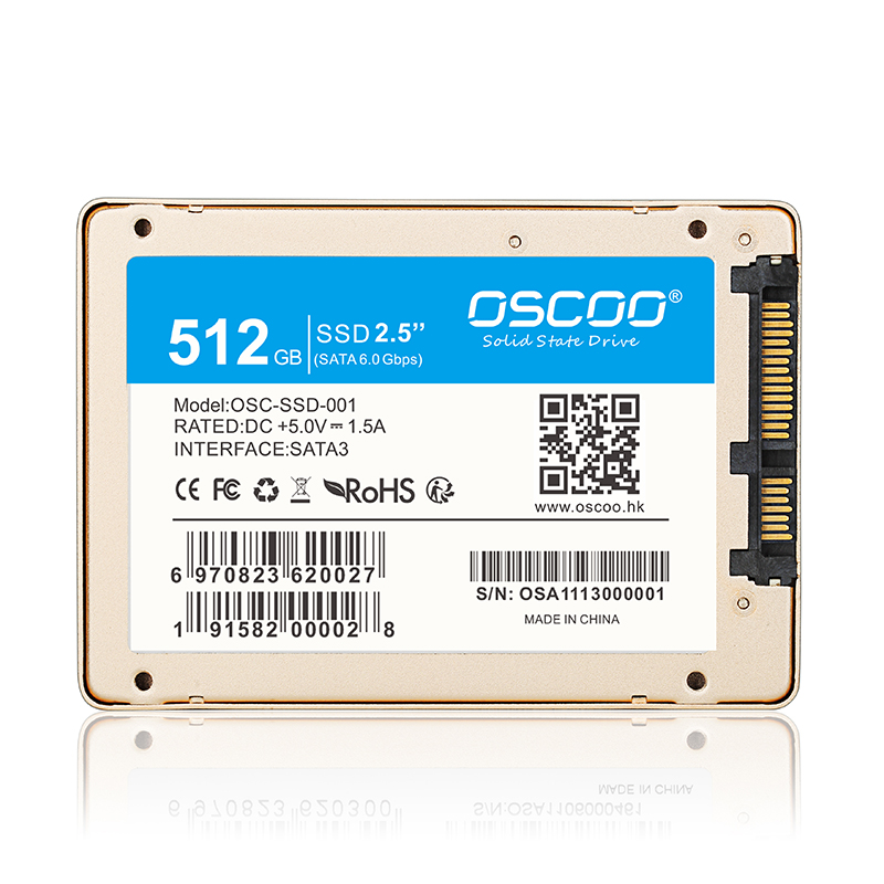 Ổ cứng SSD 256GB 2.5 Inch OSCOO Golden MLC - Hàng chính hãng2