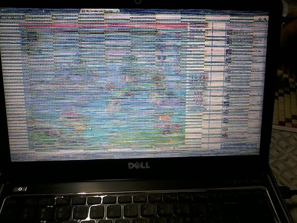 các lỗi màn hình laptop 2