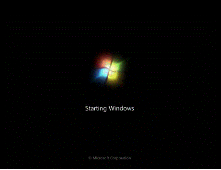 Khắc phục lỗi máy tính bị treo ở màn hình starting windows 7